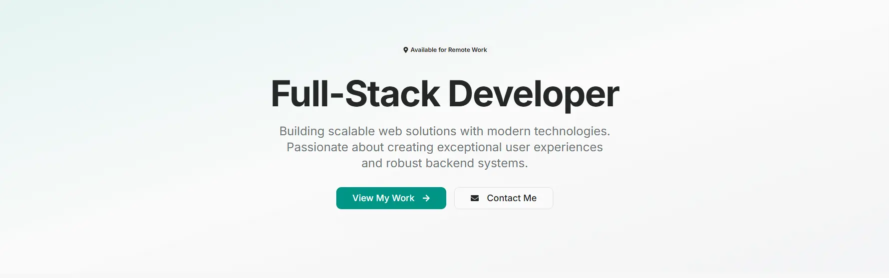Portfolio Website - My personal portfolio website showcasing my projects, skills, and experience. Built with Next.js and TypeScript for a modern, responsive design.